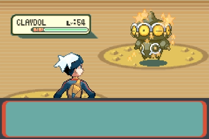 Shiny Claydol after 3024 REs!! 🌟

Now just Altaria left here to complete Sky Pillar!
