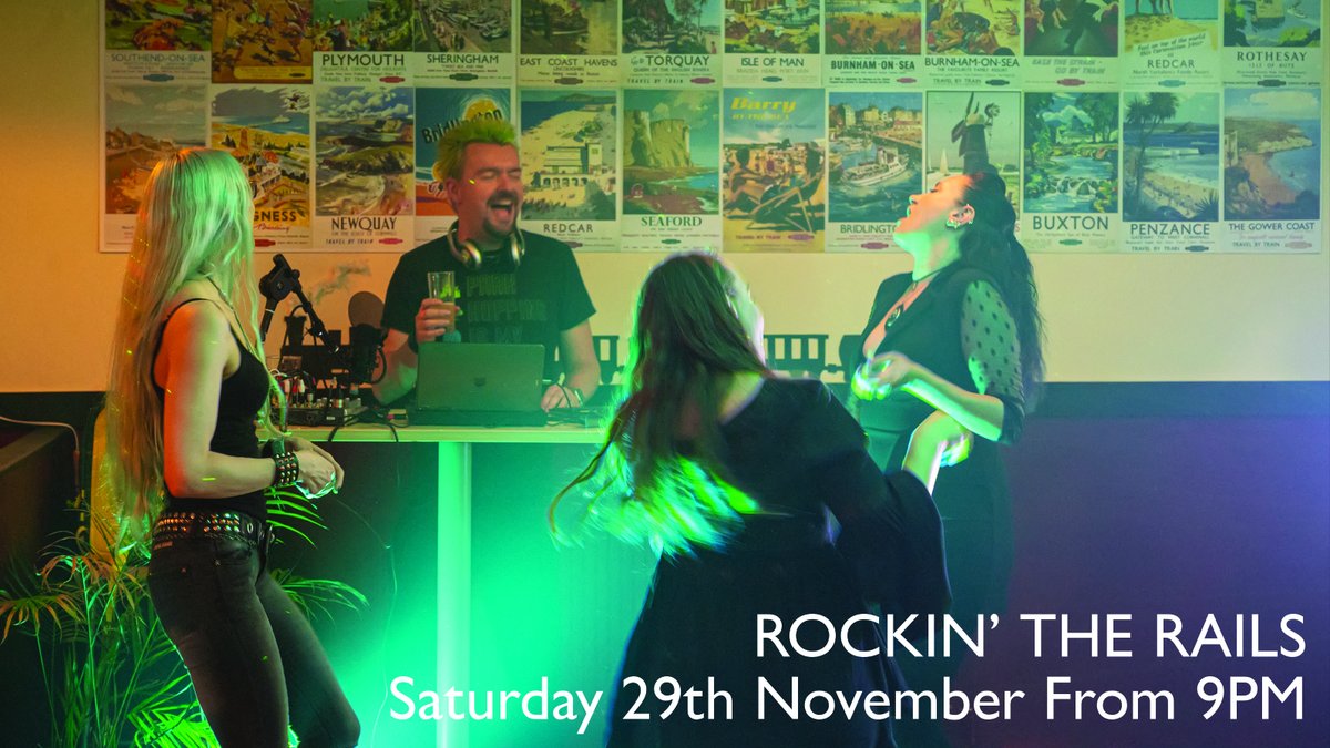 wheeltapperbar's tweet image. Have any of you guessed? For 1 night only (he begged us!) DJ Kinge will rock the rails tonight for our final time this year.