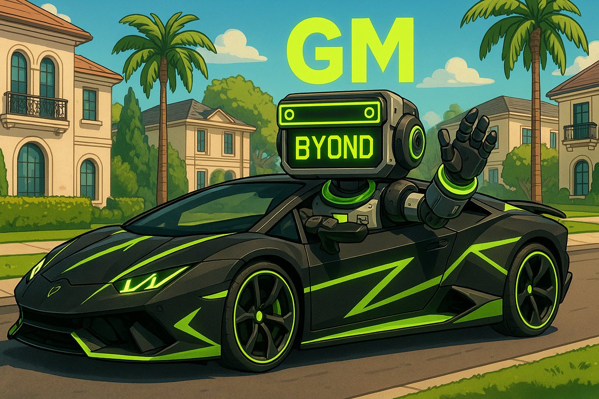 BYONDnft's tweet photo. GM everyone 🤖🤖 https://t.co/G5m6yjuc8x