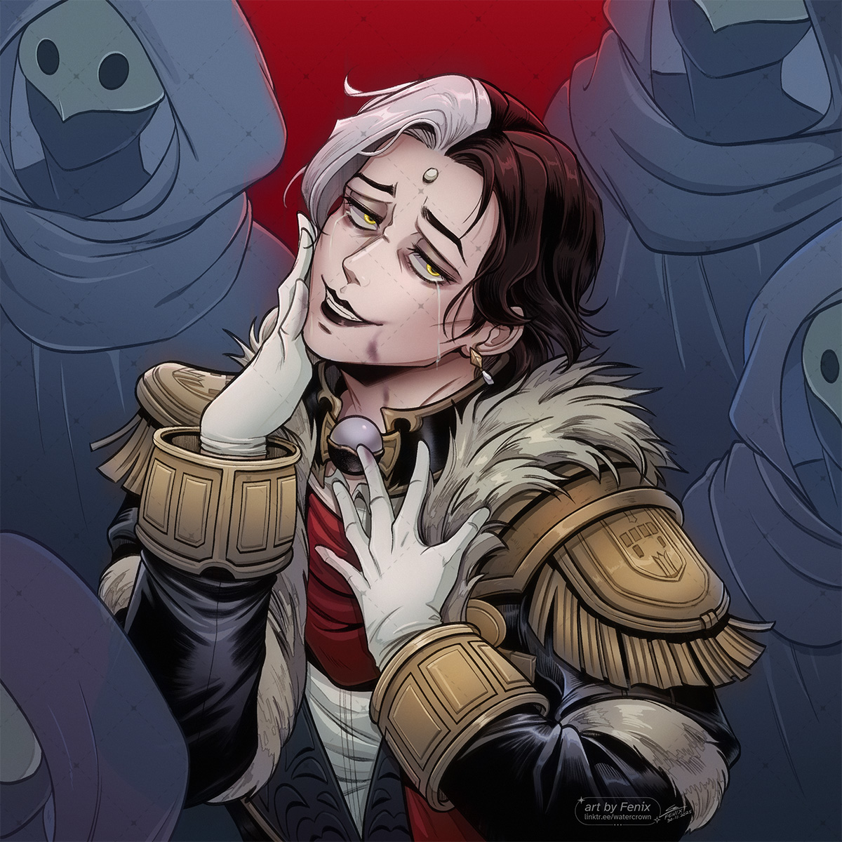 bufoodyne's tweet image. just a little psycho
#emetselch #ffxivart