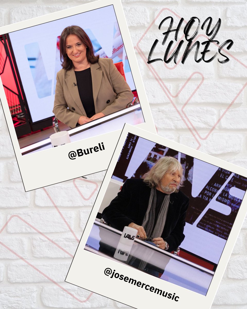 ¡Buenos días!

🔷 Empezamos la semana hablando de la epidemia de gripe aviar con la viróloga veterinaria Elisa Pérez Ramírez <a href="/Bureli/">Elisa Pérez-Ramírez</a> <a href="/CSIC/">CSIC</a> <a href="/CISA_INIA_CSIC/">CISA - Centro de Investigación en Sanidad Animal</a> 

🔶 Y además charlaremos con el cantaor <a href="/josemercemusic/">José Mercé</a>.

A las 9:55h ➡️#LAVS <a href="/la2_tve/">La 2</a> <a href="/rtveplay/">RTVE Play</a>