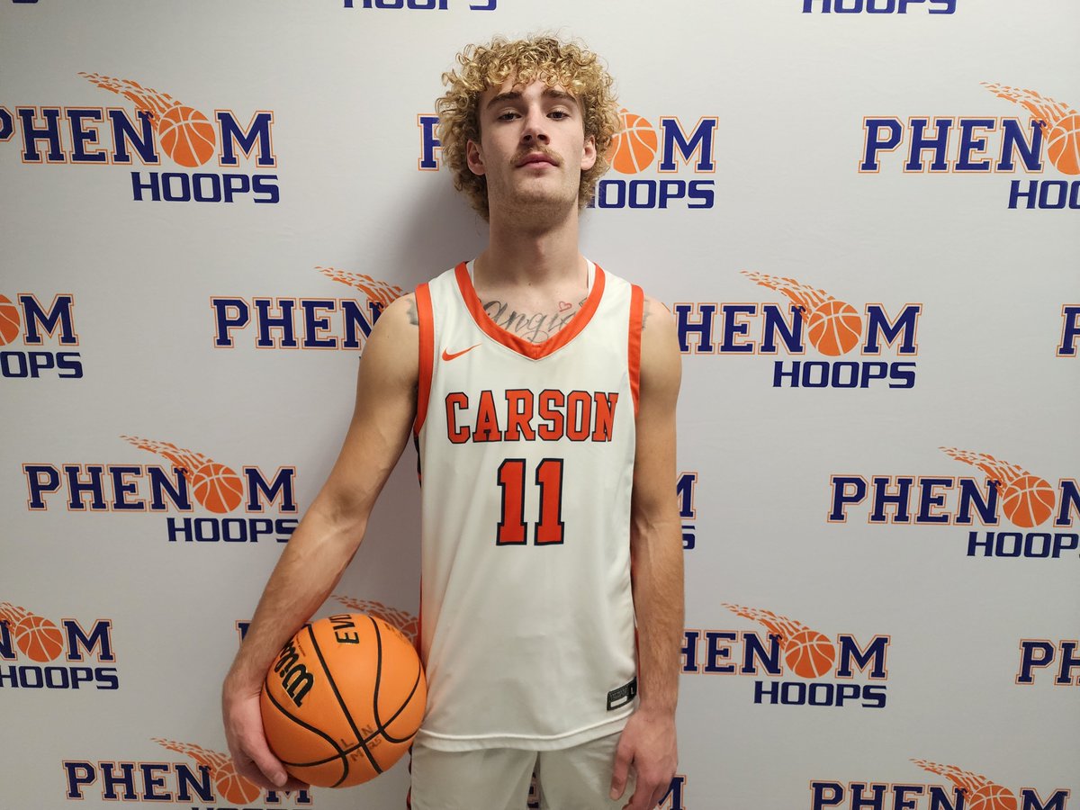 POBScout's tweet photo. 2027 Drew Neve (Carson) is a player that just finds way to bring production to the table. Proving to operate and finish around the basket well, step out and operate from multiple levels, and also stretch the floor when needed. #PhenomLakesgiving https://t.co/Dv5MUMhBhE