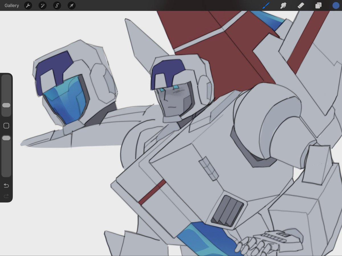 suitsofarm0ur's tweet image. Skyfire (+ full visor experiment)