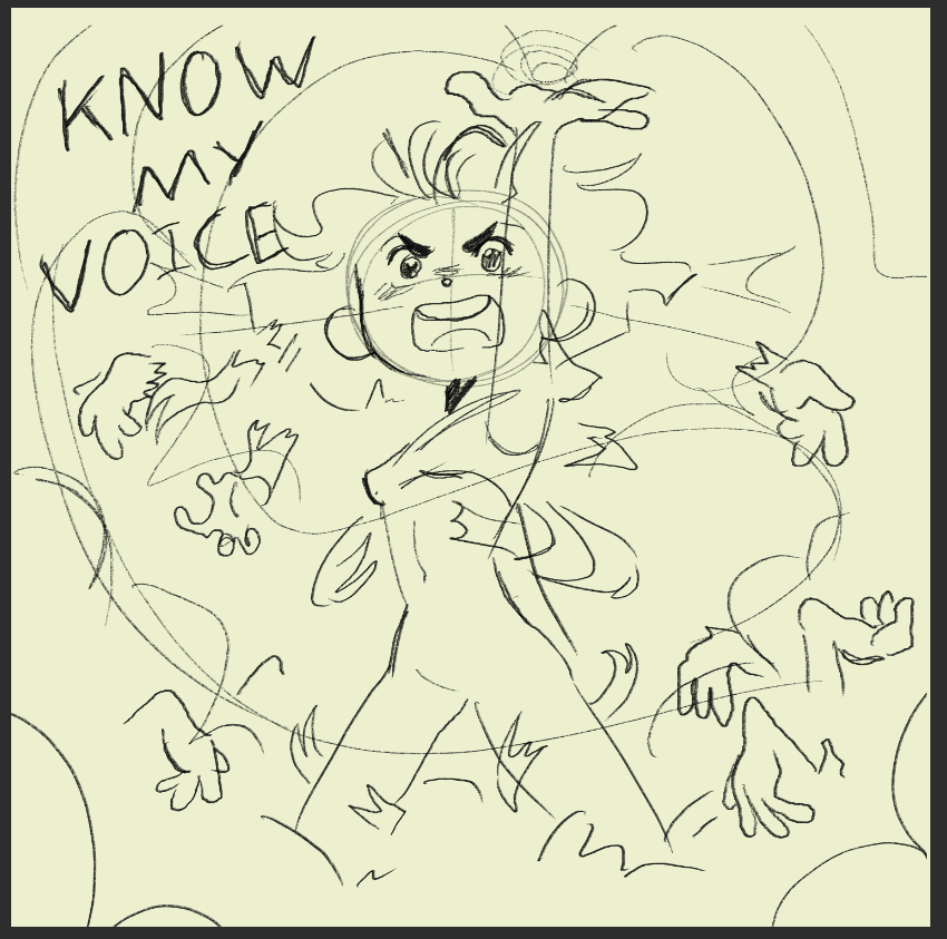 I'm redrawing this piece as a symbol of my growth 