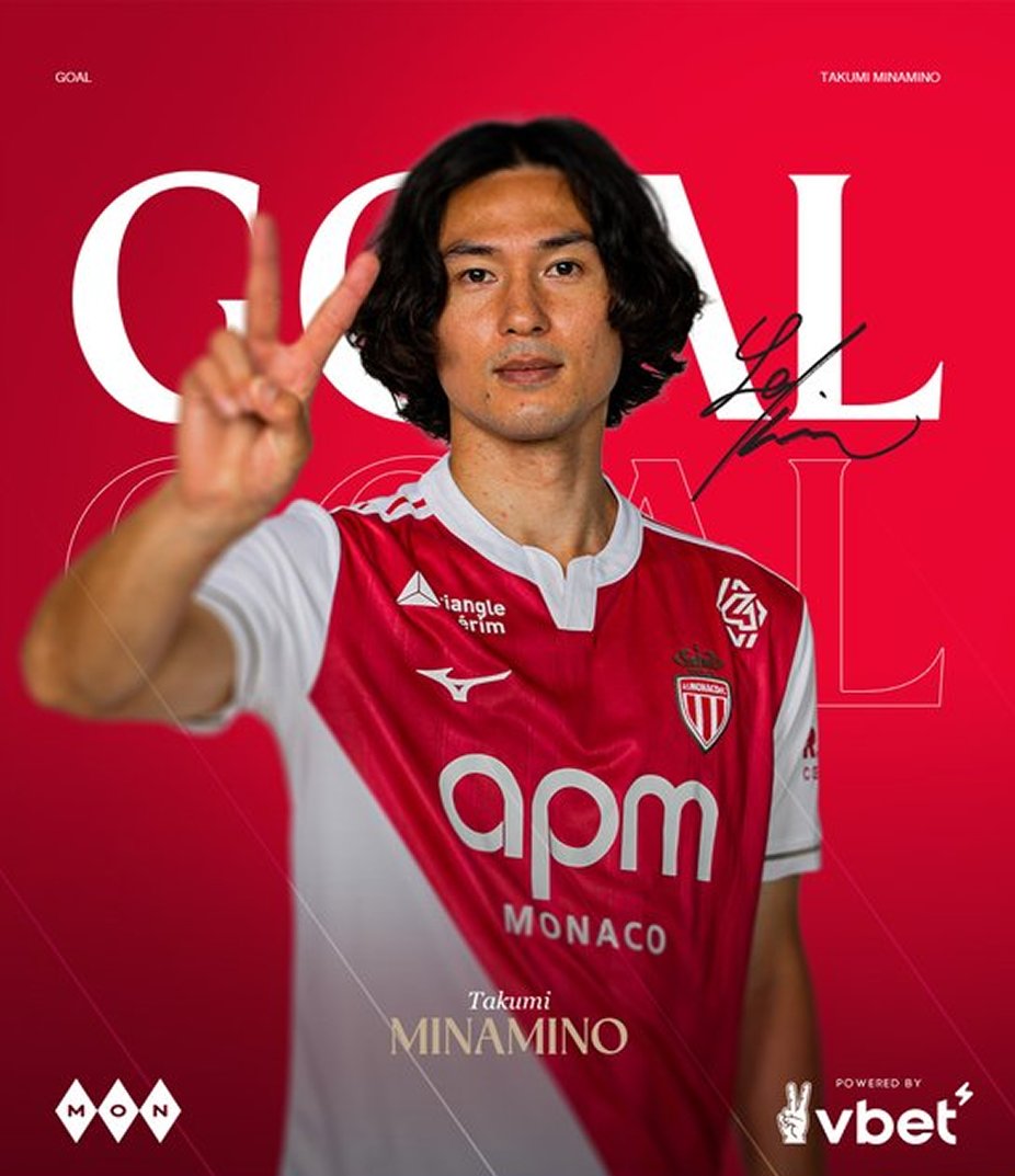 as_monaco_jp's tweet image. 🇯🇵南野拓実が先制ゴーーール！！

王者パリSG相手に決めた💪
UCLに続く2試合連続ゴール⚽️⚽️

68&apos; | 1️⃣-0️⃣ #ASMPSG