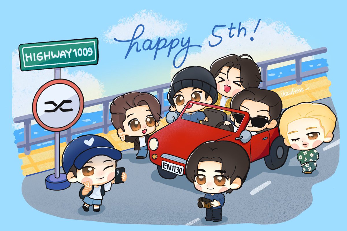 ENHYPEN ENNIVERSARY 5周年 NUMBERING イヤリング ENHYPEN 5th