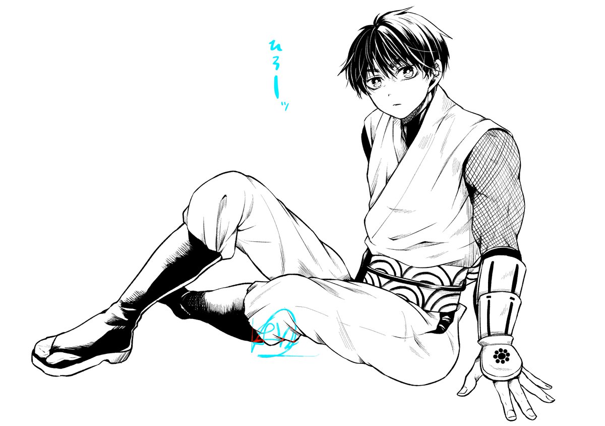 長男が描いた絵 とりあえずひと段落したので絵を描いていた。