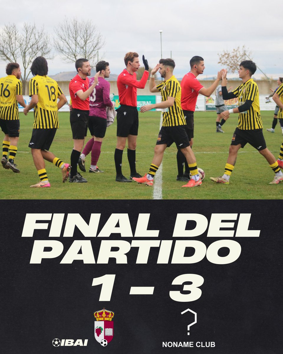 Derrota en el derbi ante Noname Club

Lo intentamos hasta el final, pero hoy no supimos encontrar el camino para llevarnos el partido.💔

Pedimos disculpas a nuestra afición: vuestro apoyo merece mucho más. Seguiremos trabajando para devolveros la confianza en este equipo🖤💛