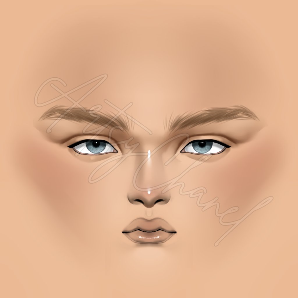 some masc faces for chatdoll ✧˖°.