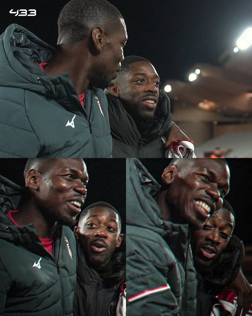 Pogba and Dembélé reunited 🤗🫂

🎥 <a href="/Ligue1_ENG/">Ligue 1 English</a>