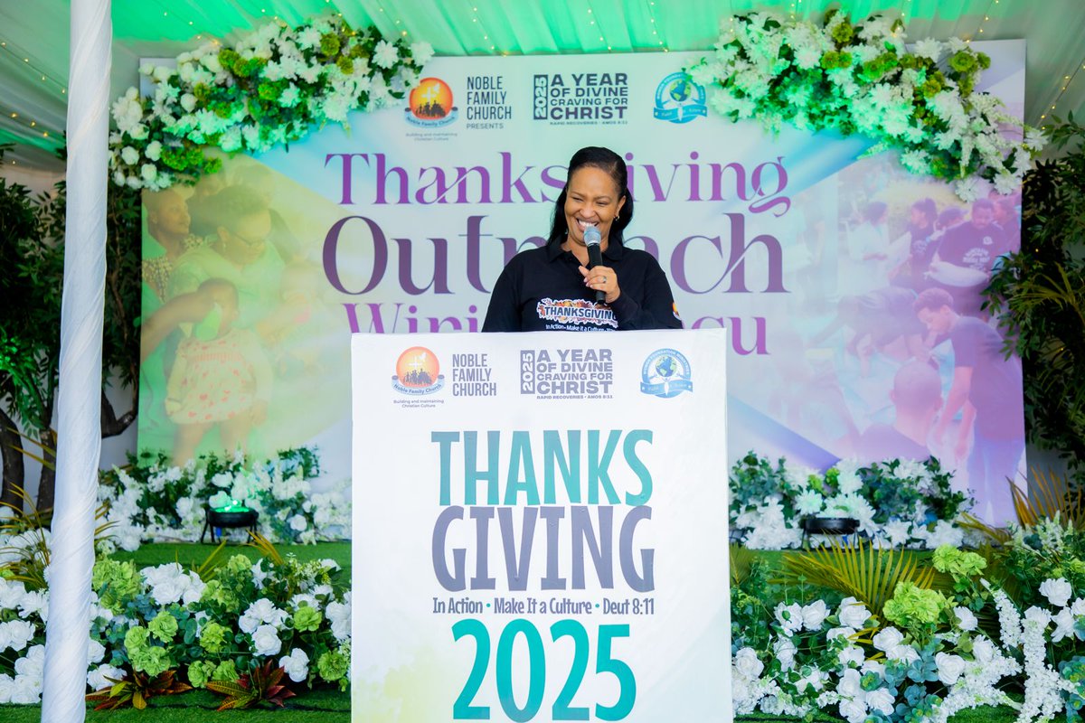 Noble Family Church &amp; <a href="/wfm_ministries/">Women Foundation Ministries</a> marked the 19th edition of their annual #Thanksgiving in Action with an impactful community outreach in <a href="/SectorKinyinya/">Kinyinya Sector</a> The event, held on Friday, Nov 28 in Kagugu provided support worth over Rwf 50 million. More on gospeltime.org