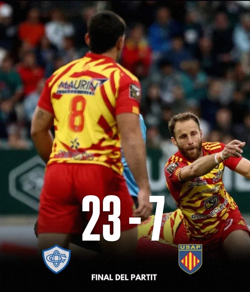 ElsTrabucayres's tweet image. L&apos;USAP craque dans le dernier quart d&apos;heure et enchaîne une 11ème défaite consécutive...

#COUSAP