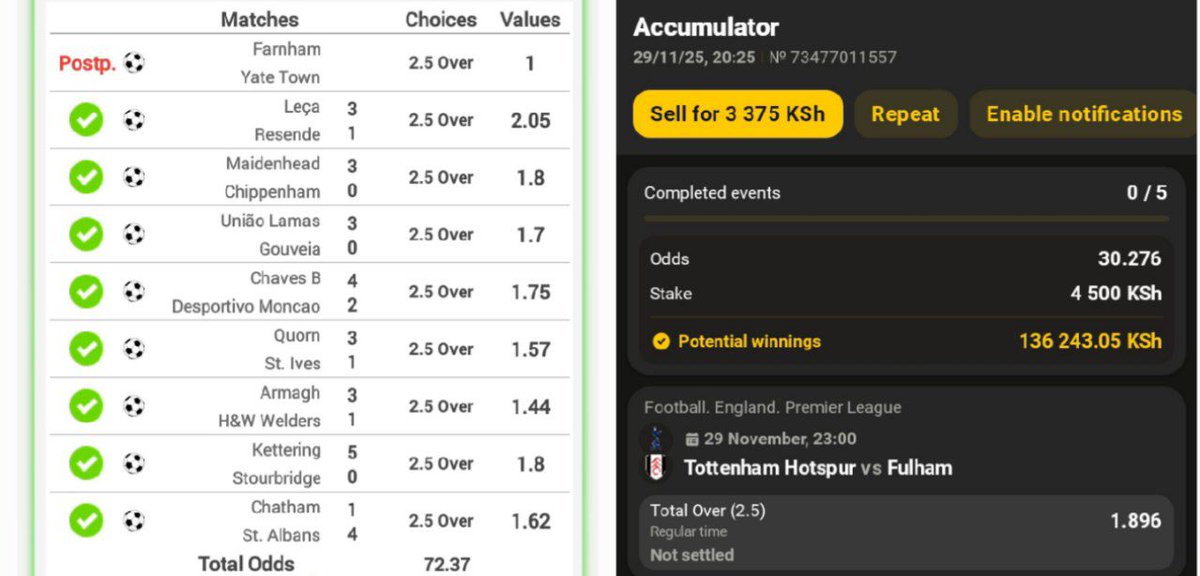 chronicle_tips's tweet image. 🟢AFROPARI 
💥Goals will Rain 🌧🌧🌧🌧🌧
⚡️STRICTLY OVERS 
REG📲📲 bit.ly/SIMBAAFROPARI

#Promocode👉👉DBO 
#Boooking code👉👉ARTLT

           #SUCCESS🍀🍀🍀