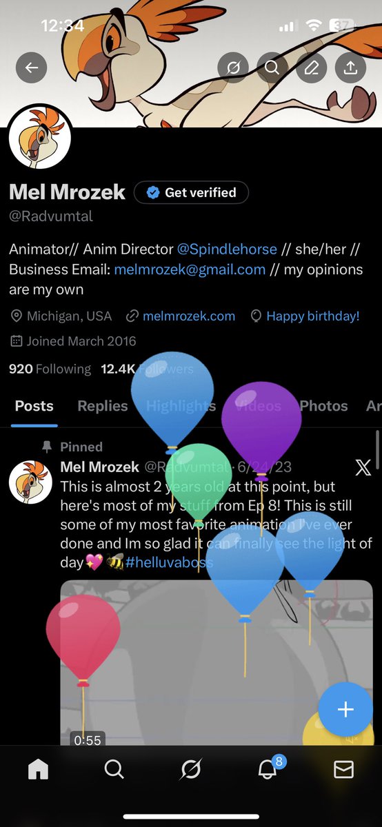 Mel Mrozek tweet media