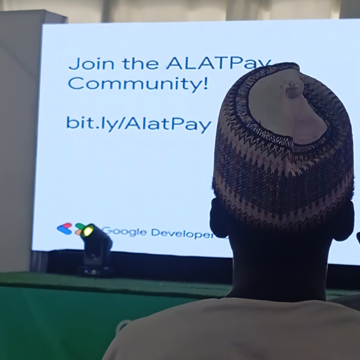 LaTechGirly's tweet image. Attended my first tech event today #DevFestAbuja. We go again next year 🙂‍↕️

@Pascal_FTM gave me the sticker by the way🤭