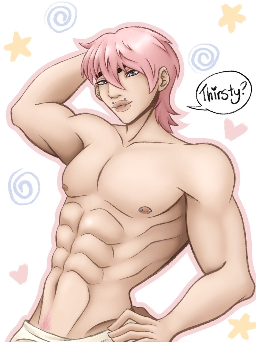 Lothus_o7's tweet photo. Had finished a piece for a DTIYS on insta, but it unfortunately got canceled.. I’ll still let you enjoy the abs ⸜(｡˃ ᵕ ˂ )⸝♡

𖤐 {original is from @/strangevoiid on instagram} 𖤐

#art #finishedpiece #DTIYS #abs #loveuall💛 https://t.co/nhLcvgrGHG