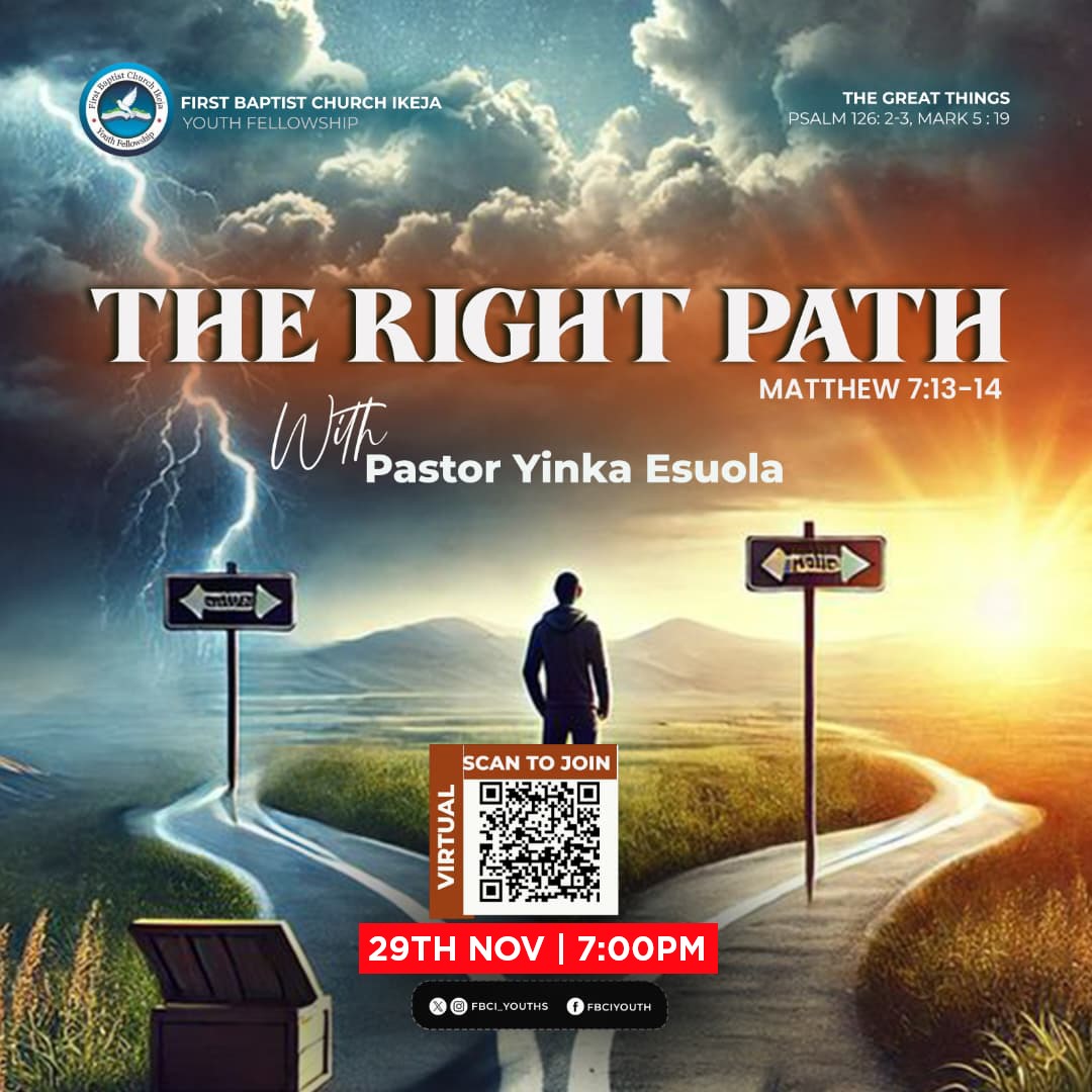 Good evening blessed people of God

We will be live by 7pm

Please, the link below will give you access to join the meeting tonight's fellowship:

meet.google.com/dmj-wcor-wjw

Thank you🙏🏽