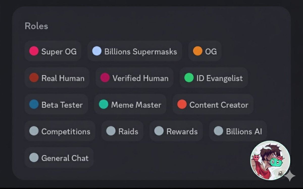 Ghost_IOO's tweet image. just bagged  the Super OG role in the @billions_ntwk Discord… and it actually feels surreal.

there are a lot of identity projects in the space, but Billions is one of the few building something that actually matters:

Portable identity
Zero-knowledge verification
Mobile-first…