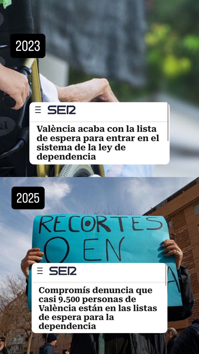 joanribo's tweet photo. Vaig multiplicar per 4 la inversió en llums de Nadal de Rita Barberà.

No, no vam gastar 1 milió d'euros en llums com ara, però vam eliminar la llista d'espera a la dependència.

Este Nadal 10.000 valencians dependents esperen la seua ajuda.

Cadascú presumim del que podem. https://t.co/KP9egVz53R