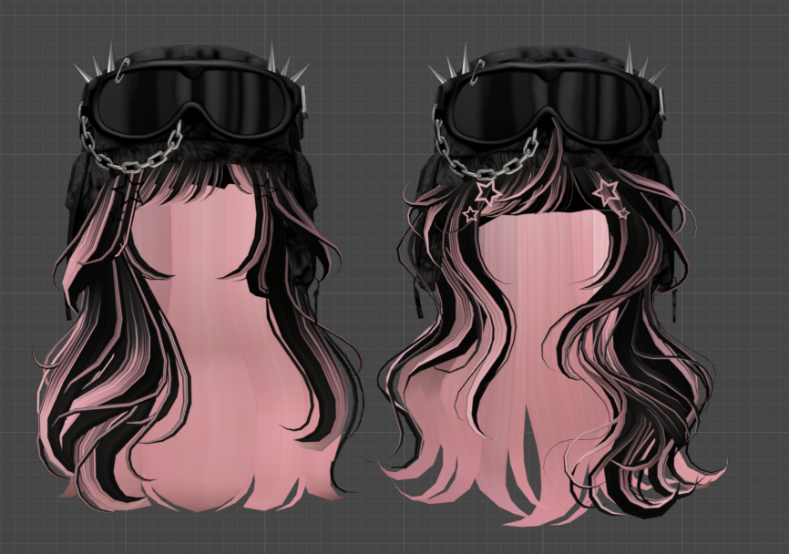 loveanwgel's tweet image. 🩷🖤 4 months ago VS now
collab with @folamsii 
Out now in COSM!CANGEL

Original &amp;amp; New one here : roblox.com/catalog?Keywor…
#robloxugc #robloxdev #robloxart #roblox