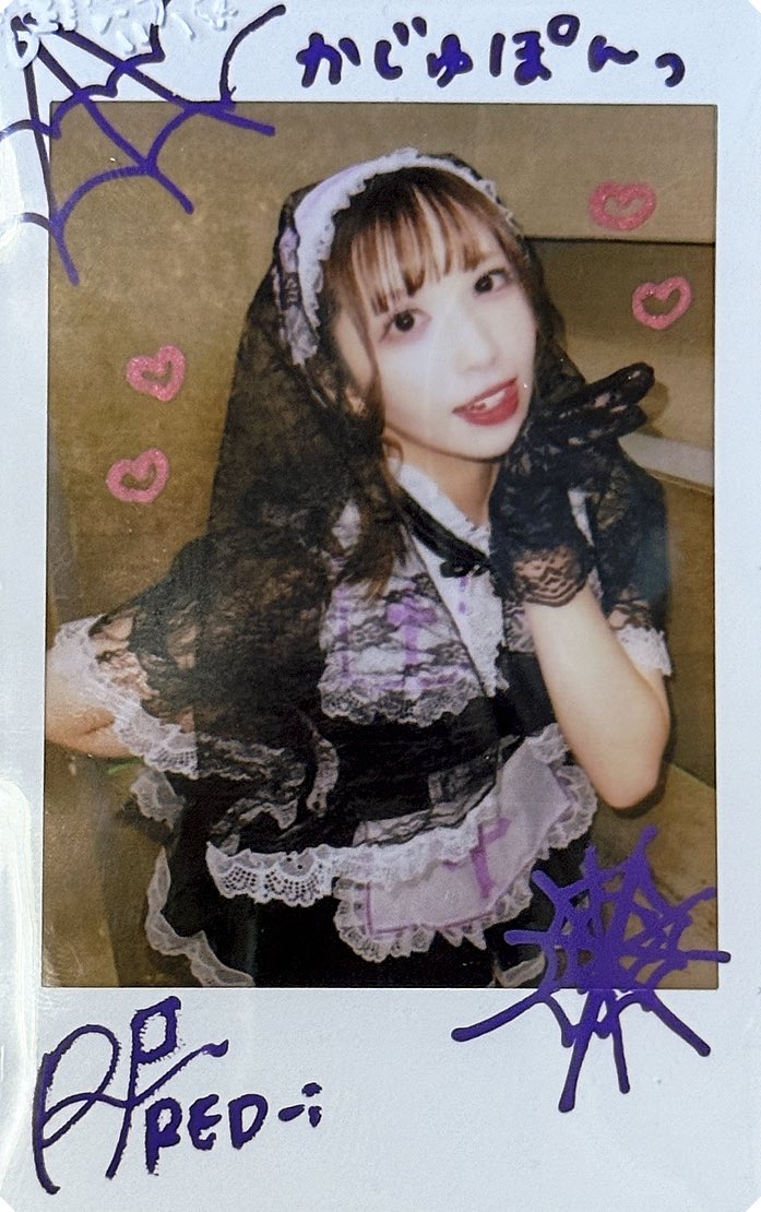 少し遅めのハロウィン🎃チェキ📸 ＊RED-i