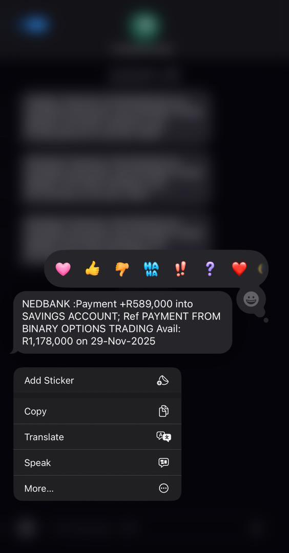 File1074189's tweet image. Congratulations🥳 to our newest success investor from South Africa🇿🇦! She just made her first profit of R2,178.000 in just 7 days of investing with us,and the funds have already been received in her bank account! I’m genuinely proud of her and the bold step she took. She believed