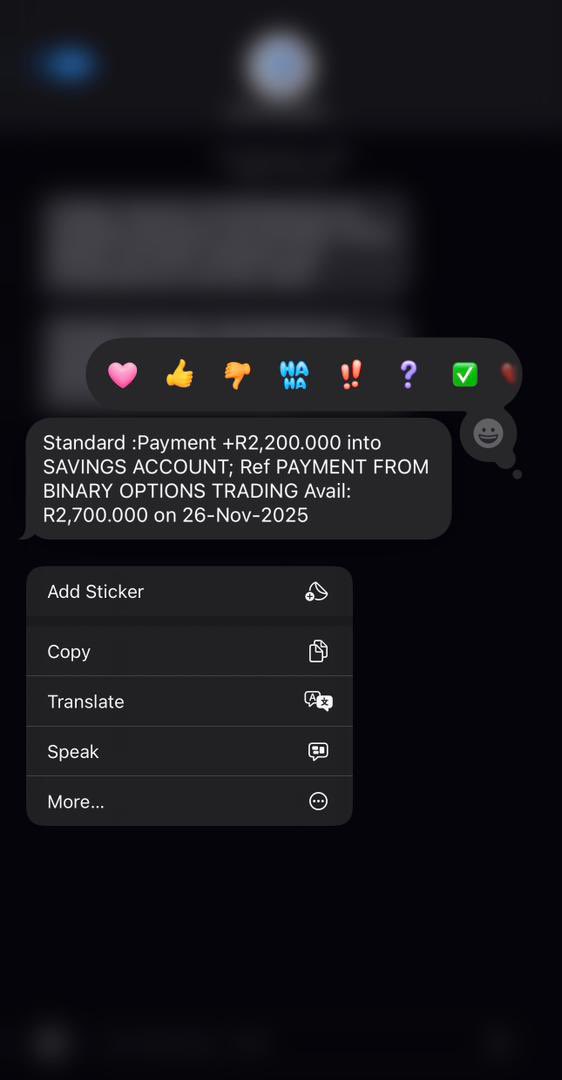 File1074189's tweet image. Congratulations🥳 to our newest success investor from South Africa🇿🇦! She just made her first profit of R2,200.000 in just 7 days of investing with us,and the funds have already been received in her bank account! I’m genuinely proud of her and the bold step she took. She believed