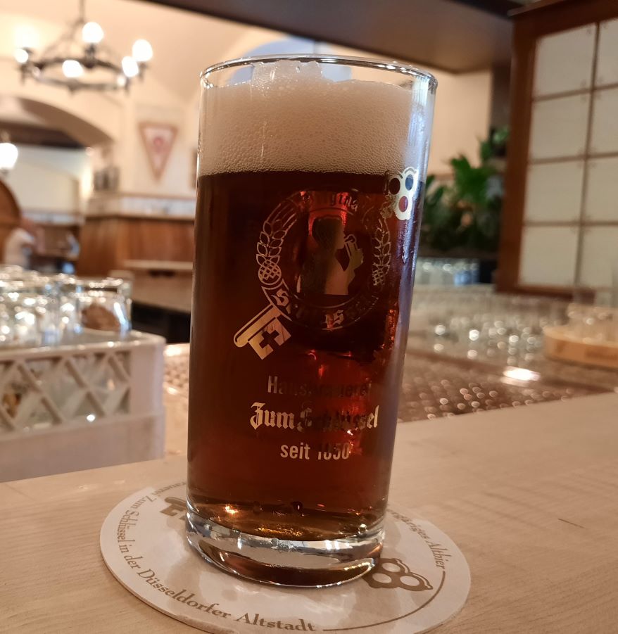 Our Daily Pour: Altbier from Schlüssel in Düsseldorf, Germany.