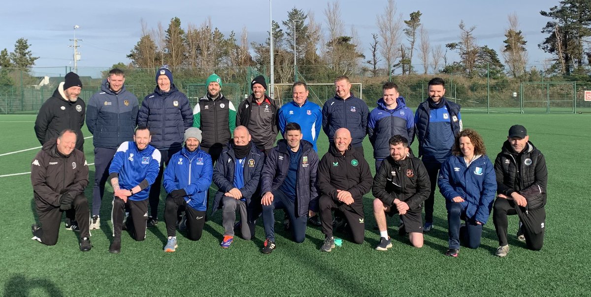 Always a great venue to host a <a href="/FAICoachDev/">FAI Coach Development</a> course <a href="/GRFootball/">Grassroots Football #grassrootsfootball</a> club <a href="/salthilldevonfc/">Salthill Devon FC</a> <a href="/UEFA/">UEFA</a> C Licence with #Coaches from Cork to Mayo, Kildare to Galway. A hive activity with 100’s of young players from 9am this morning 👏👏 The players from the club a credit to you 👏<a href="/FAIreland/">FAIreland</a>