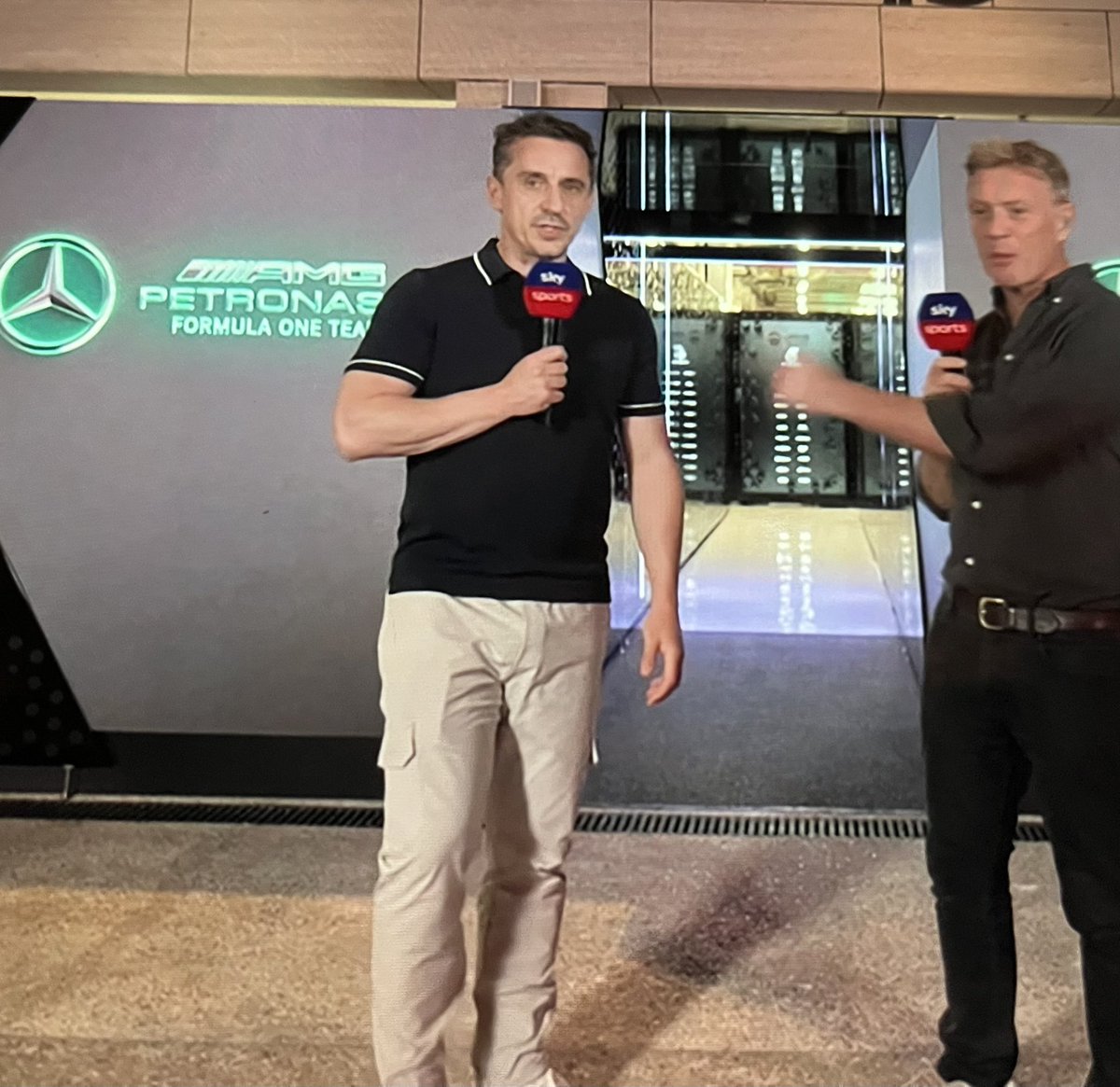 repeatall's tweet image. Garry Neville, F1? 
Why?
What have us F1 fans done?