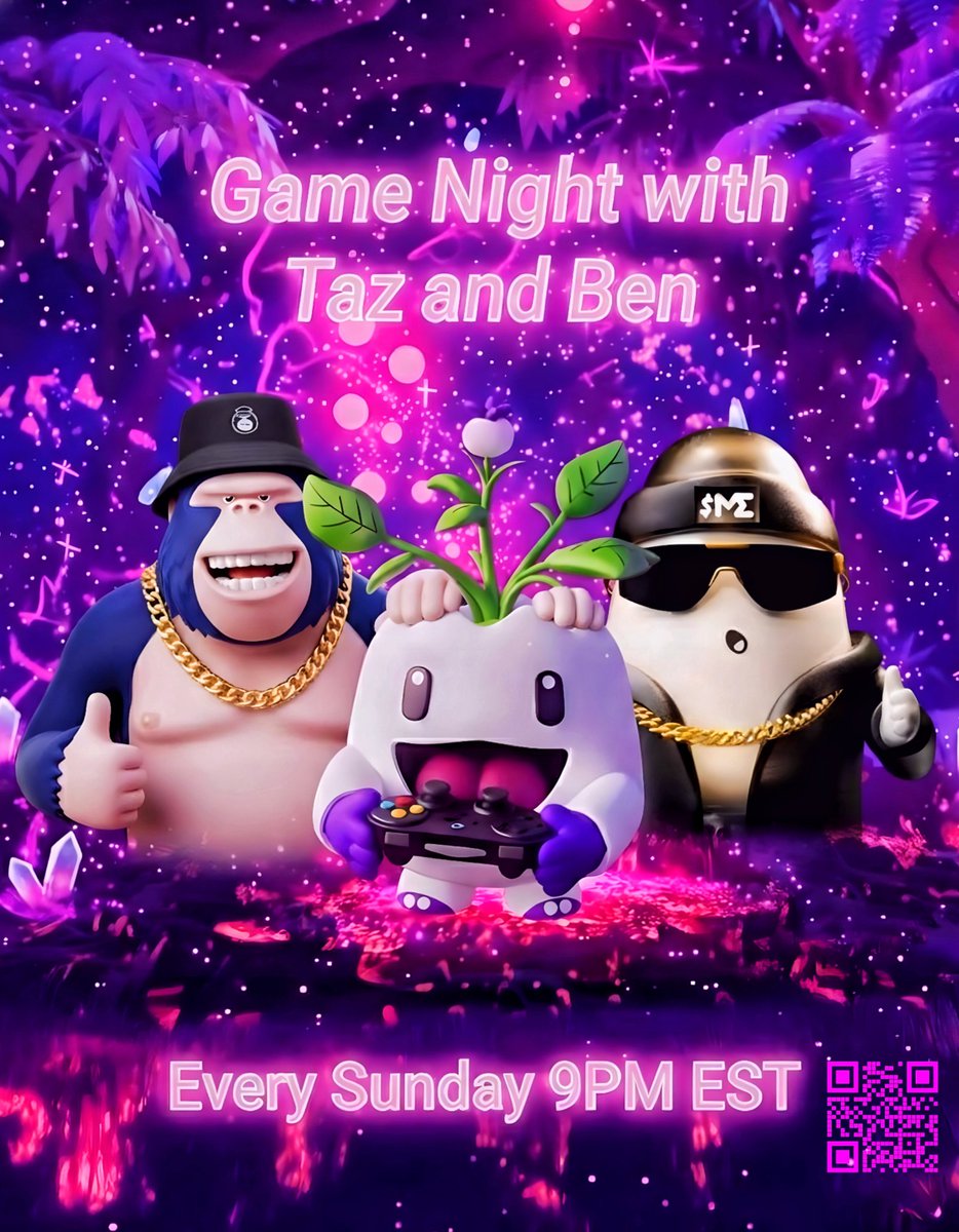 SumanKhurmi's tweet image. Join us Game night with @Taz1188 n @BenGruenbaum 🔮🧪
Chance to win huge $ME and Packs to RIP🥳