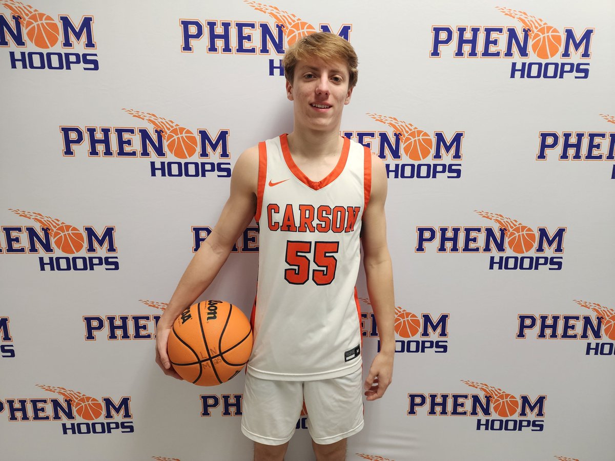 POBScout's tweet photo. 2027 CP Perry (Carson) has been a strong creator today. Shows comfort in being able to drive and score, but has been really good in pushing the pace, attacking off the dribble, and setting up his teammates. #PhenomLakesgiving https://t.co/2MCuT4TmUH
