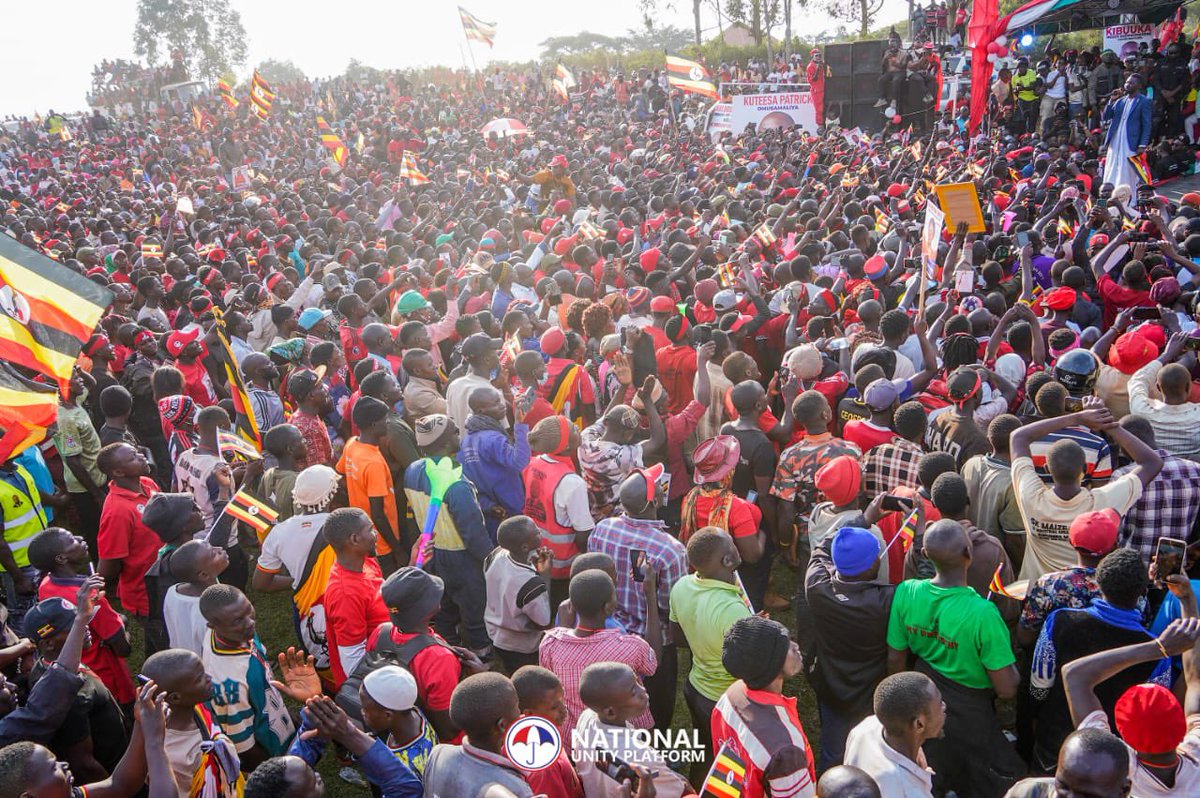 Today we held Presidential campaign rallies in Nyendo–Mukungwe and Kimanya–Kabonera Constituencies in Masaka City.
Despite heavy security deployment and intimidation, the people of Masaka city showed up in large numbers, in solidarity with the message of change.

#ProtestVote2026