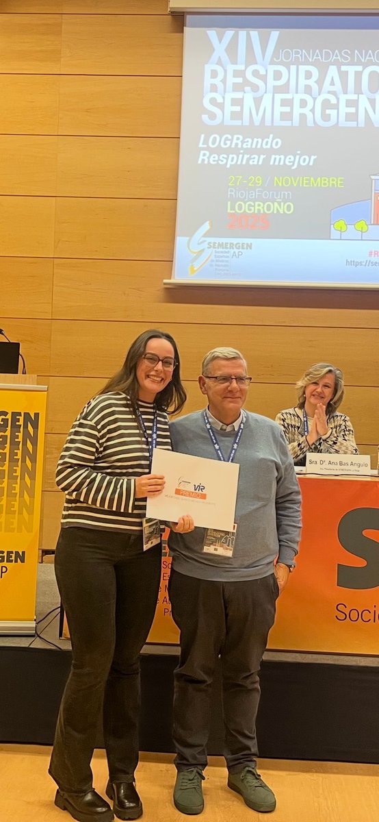 LaboratoriosVir's tweet photo. Esta tarde se han clausurado las XIV Jornadas Nacionales de Respiratorio de SEMERGEN, donde VIR ha participado reafirmando su compromiso con la atención primaria y la investigación. Agradecemos a SEMERGEN su incansable labor por la excelencia y la formación continuada. https://t.co/wYaeSgtVsQ