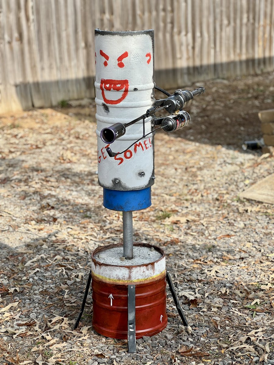 I made a REAL flame turret from Rust. Video is out on the socials. I think you’ll like it. 

Shoutout to <a href="/Polymaker_3D/">Polymaker</a> for the supply for the 3d printed elements ❤️

youtube.com/shorts/mAWAEiN…

youtube.com/shorts/mAWAEiN…