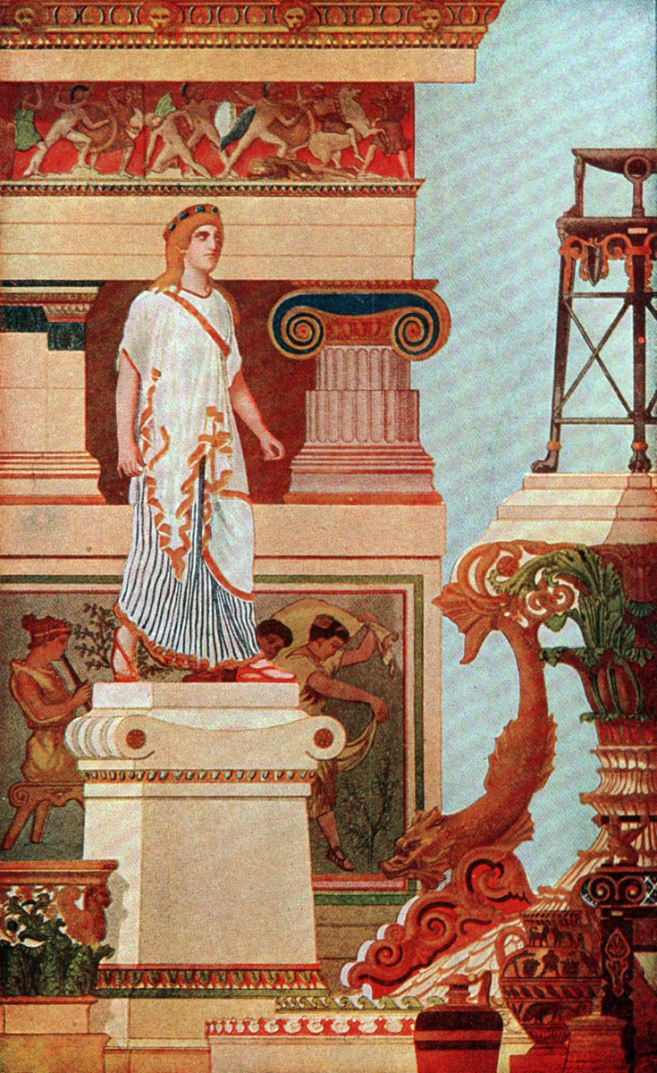 Grecian architecture and sculpture