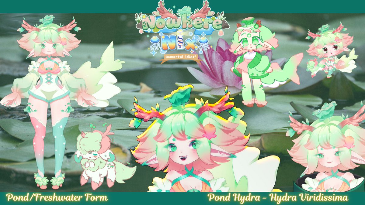 AYO! I am Nix, your friendly neighborhood no-brain 🚫🧠

I have two forms:
🪼💡Ocean/Saltwater
🪵🪷 Pond/Freshwater
Both equally brainless and immortal 🤪

Twitch- twitch.tv/nowherenix
Youtube- youtube.com/@nowherenix
Tiktok- tiktok.com/@nowherenix

 - 🫶immortal idiot