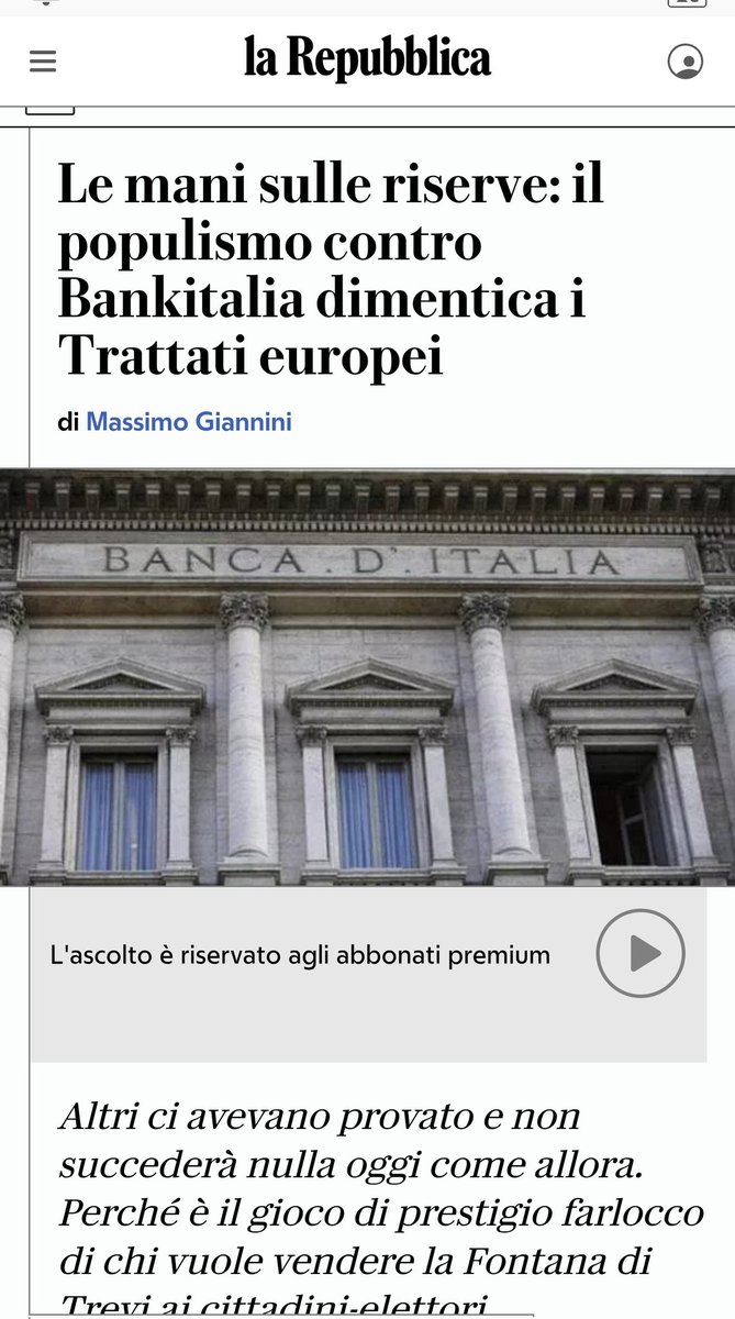 Ohhhh mancava giusto costui...
I TRATTATI EUROPEI.
