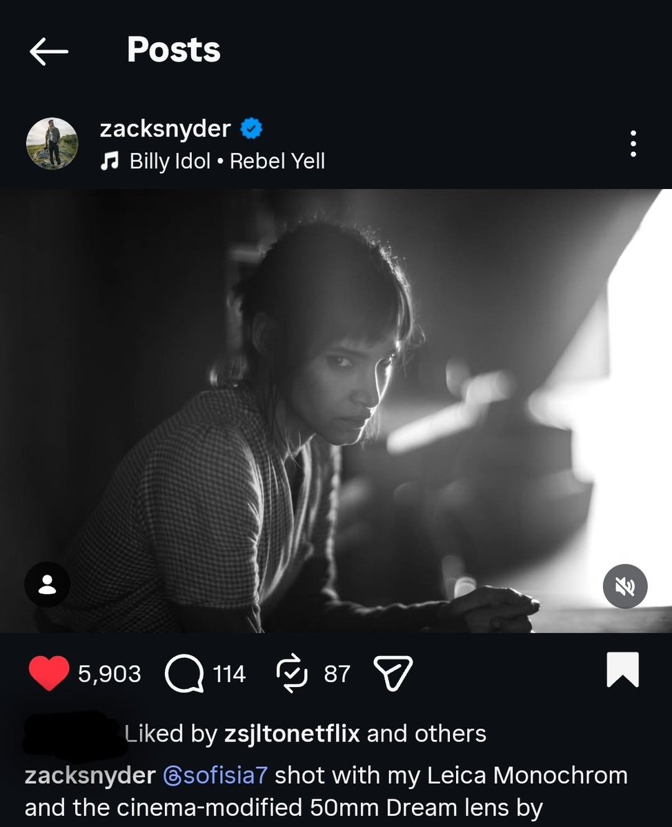 I do have a video coming up that breaks down this picture, but I will say that I believe this is also Zack Snyder telling us that he is ready to celebrate the 2 year anniversary of Rebel Moon!!!

12.22.25

#RebelMoon
#HappyBirthdayRebelMoon <a href="/netflix/">xᴉlɟʇǝu</a>