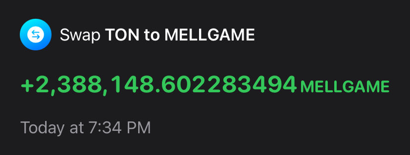 MellGame_Token's tweet image. We’re not hyping anyone’s personality.

We’re building a movement where fans, holders and crypto people can earn — while Melstroy gets free promo for his new project #Mellstroy game

Everyone wins.
If we gather enough people — this token will move.

#MellGame #TONArmy