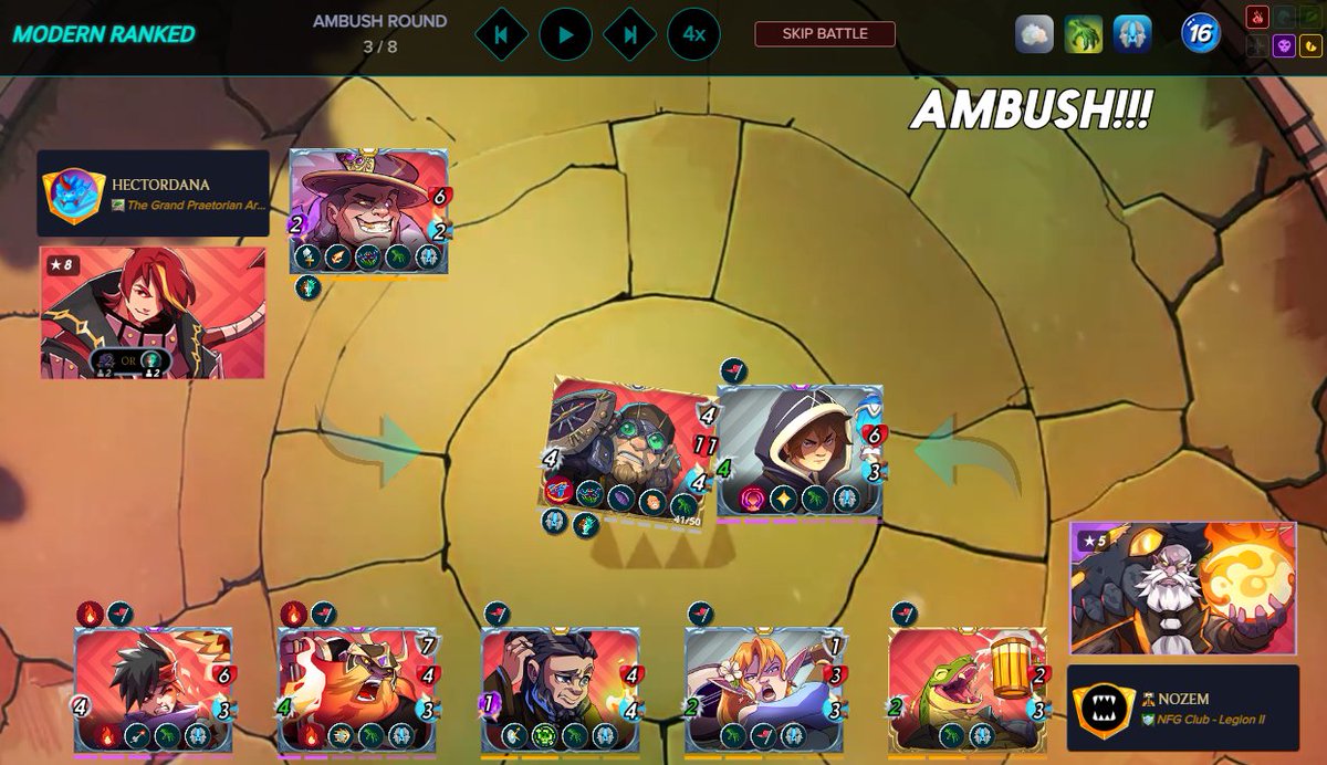 Playing <a href="/splinterlands/">Splinterlands</a>, meeting Baron Fyatt and thinking about <a href="/bravetofu_/">bravetofu.sps</a>'s video on YouTube 🤣 things will never be the same.

youtube.com/shorts/PULtOW9…