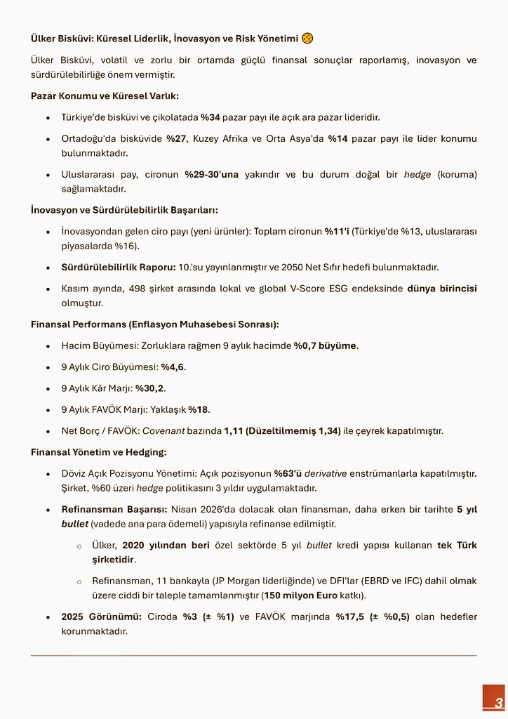 ykayav's tweet image. Analist Toplantısı Notları
$Beslr $Bizim $Sokm $Ulker