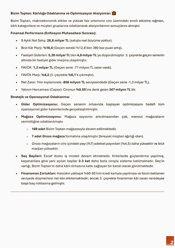 ykayav's tweet image. Analist Toplantısı Notları
$Beslr $Bizim $Sokm $Ulker