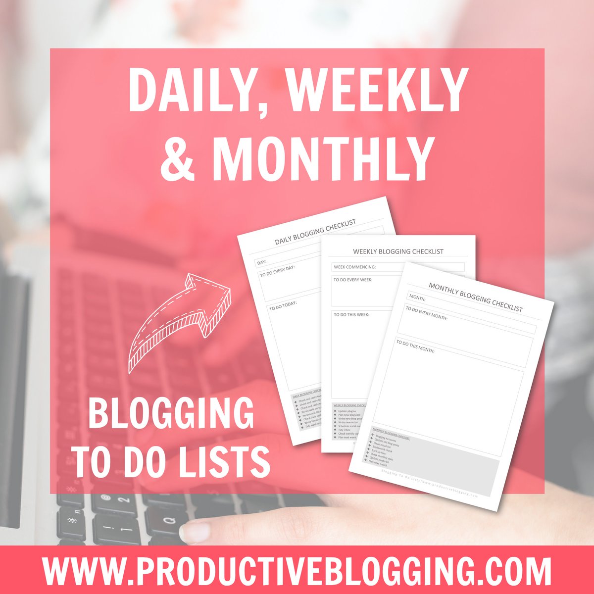 EbGargano's tweet image. The path to blogging success lies, not in one long jumbled to do list, but in 3 separate and highly focused to do lists – a daily checklist, a weekly checklist and a monthly checklist &amp;gt;&amp;gt;&amp;gt; bit.ly/2OSNzXW

#todolist #bloggingtips #productivitytips #productiveblogging