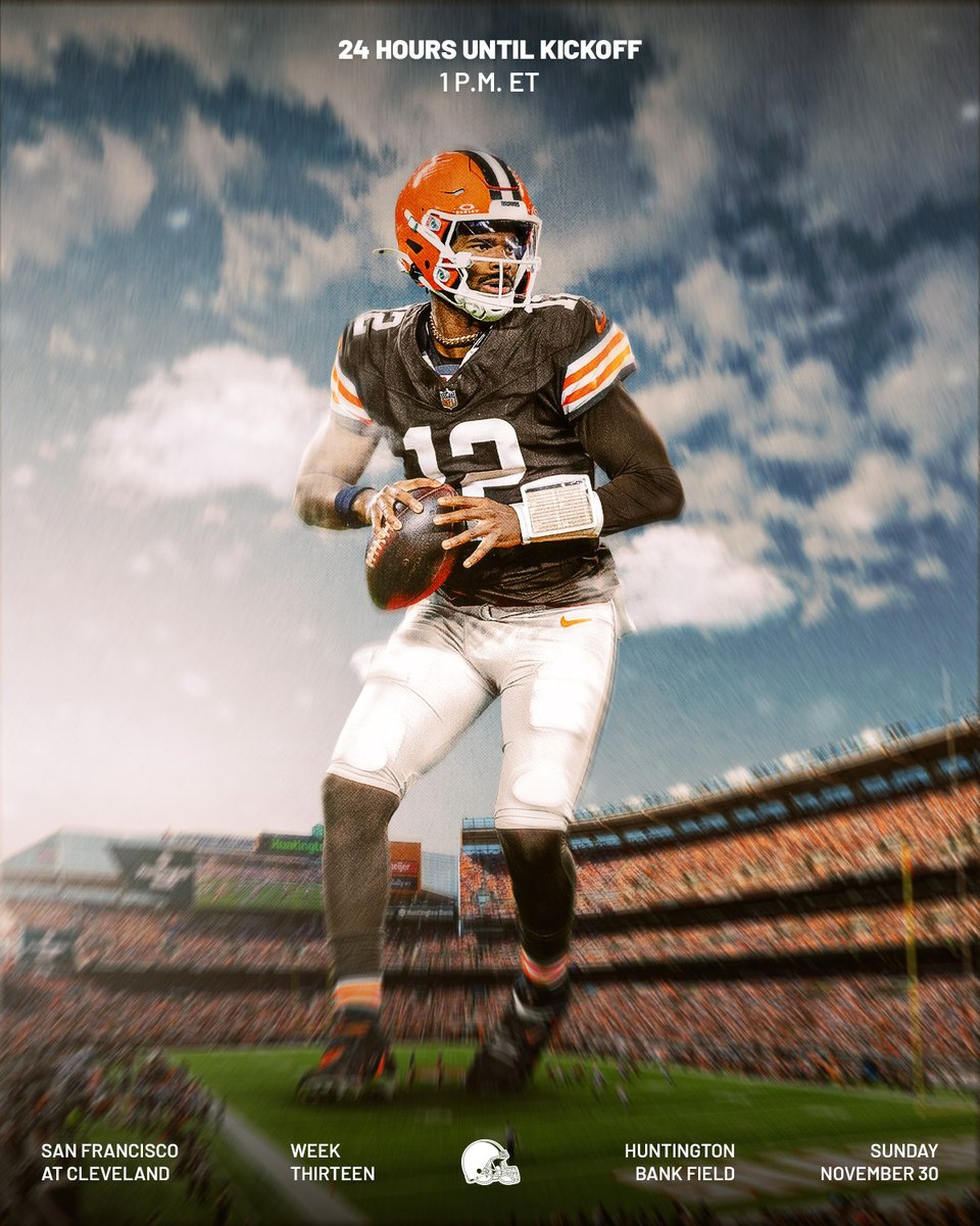 Browns's tweet image. 24 til 1️⃣2️⃣