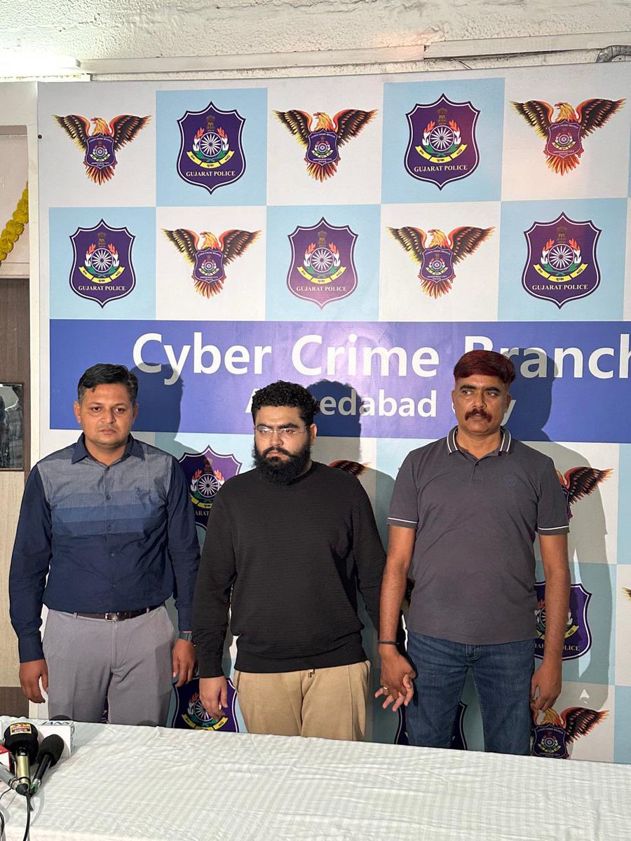 Bhavnagar NSUI President Held in ₹50.5 Lakh Cyber Fraud Case