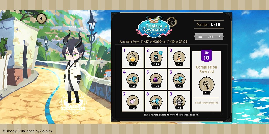 twst_english's tweet image. 🛶 Trials of Rowmance 🛶 Round 1 of Stamp Missions ends soon! Rewards will no longer be available once the stamp missions period ends, so make sure to claim the Round 1 rewards now!

#twsten #twistedwonderland