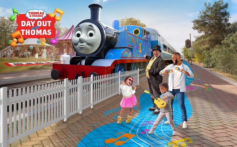 All Aboard for a Rockin’ Good Time!🎵 

Day Out With Thomas™: Let’s Rock, Let’s Roll Tour is hitting the tracks and bringing the beat to The Watercress Line.

Join Thomas and his friends from the 23rd - 31st of May!✨ 

Book now: buff.ly/MaNBD03 

#WatercressLine