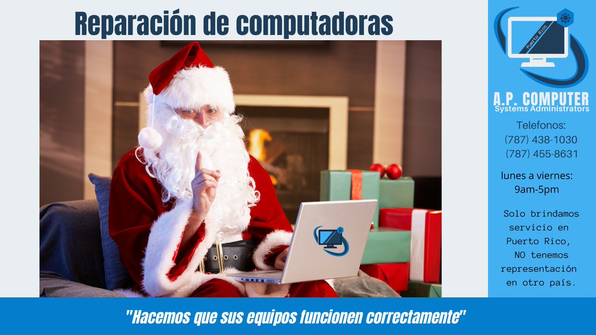 apcomputerpr's tweet image. Reparación de computadoras, configuración de impresoras y fotocopiadoras, así como solución de problemas de red y cableado. Servicios a domicilio disponibles. 
#reparaciondecomputadoras #reparaciondelaptops #APComputer #APComputerSystems #APComputerPR #APComputerPRUSA #Dios #God