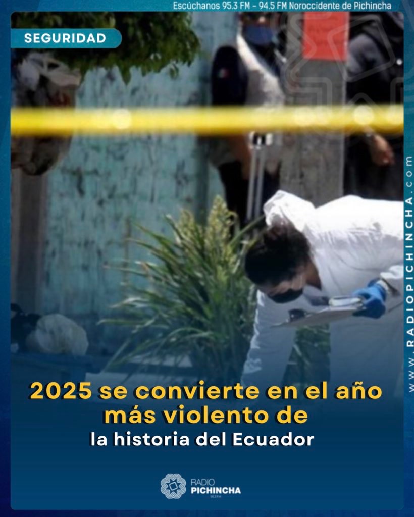 🔒 #Seguridad || Aun sin finalizar el año, los homicidios intencionales ya superaron los del total de 2023.
Los detalles ⬇️
radiopichincha.com/homicidios-vio…